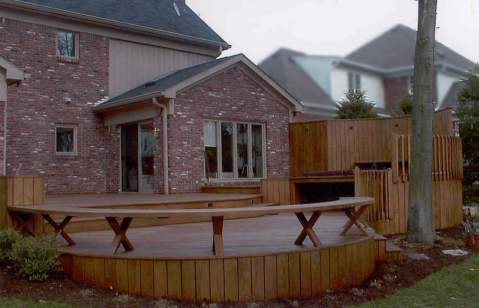 The deck sealed with NuKlear&reg;