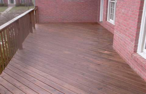 The deck sealed with NuKlear&reg;