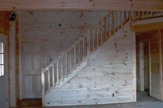 The downstairs view sealed with NuKlear&reg